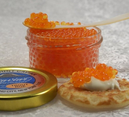 Farm Raised European Rainbow Trout Caviar (2 Oz)