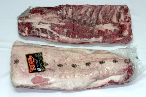 Pork, American Kurobuta, Single Rib Belly, Avg 3 X 9#, Avg 27# Cs