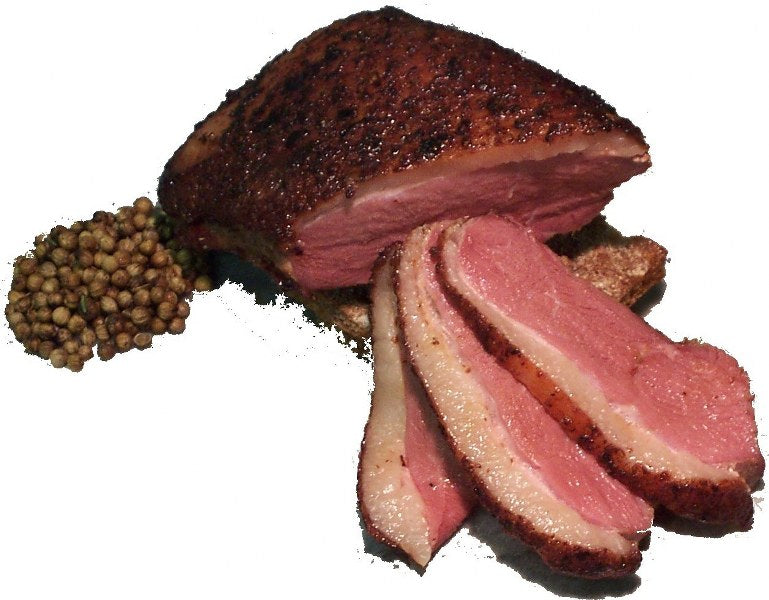 Duck, Breast, Boneless, Corned Style, 5 x 2  Lbs Average Case