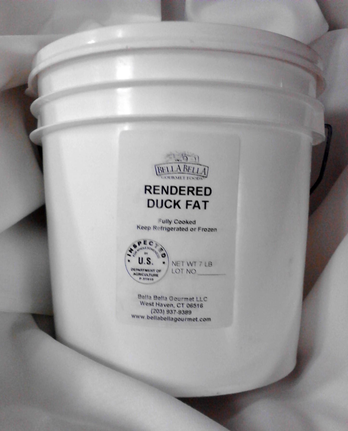 Rendered Duck Fat - 7 Lb Pail